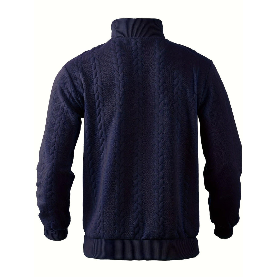 Rafael™ | Vintage Herensweater met Rits