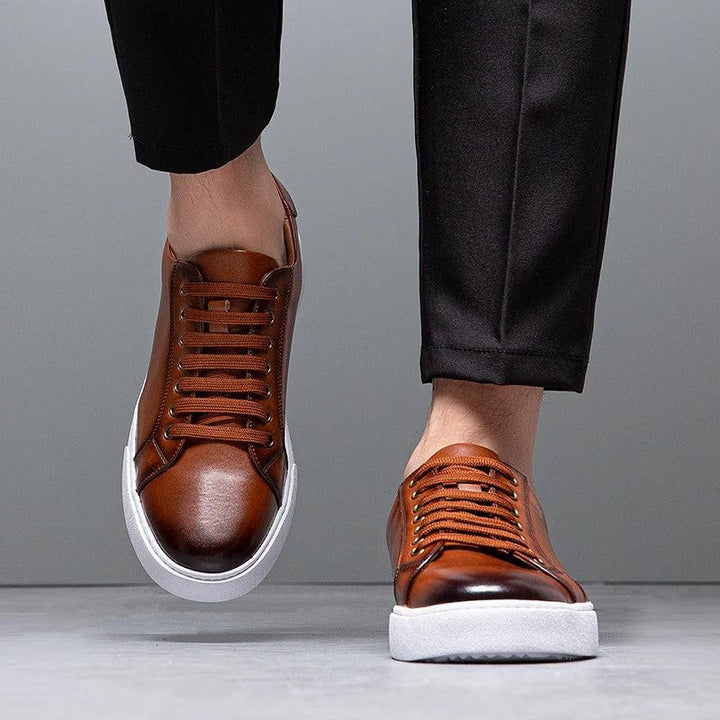 Franco™ | Leren Herensneaker