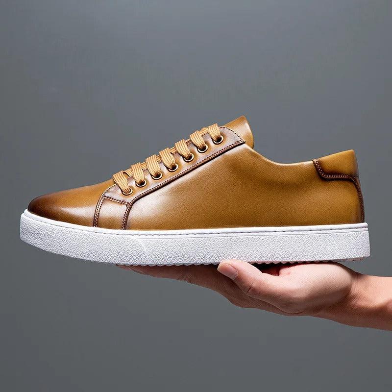 Franco™ | Leren Herensneaker